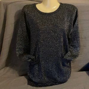 Vintage Sparkle Knit Sweater